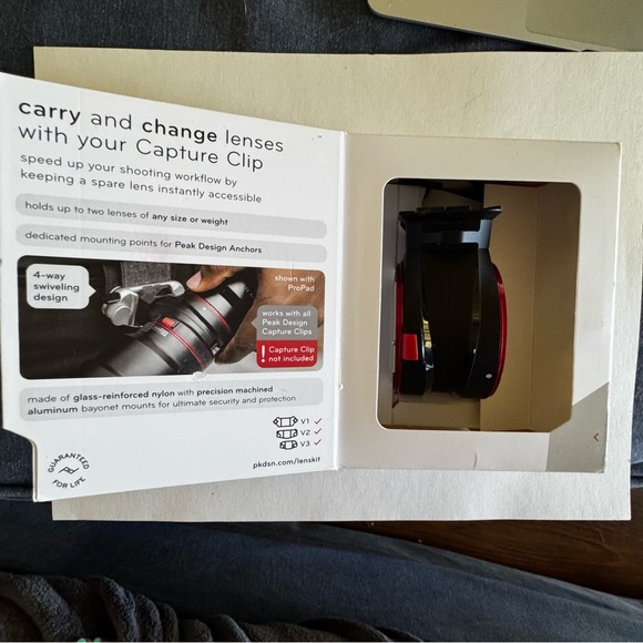 Peak Design Lens Kit Sony e/fe Mount NWT - Picture 2 of 2